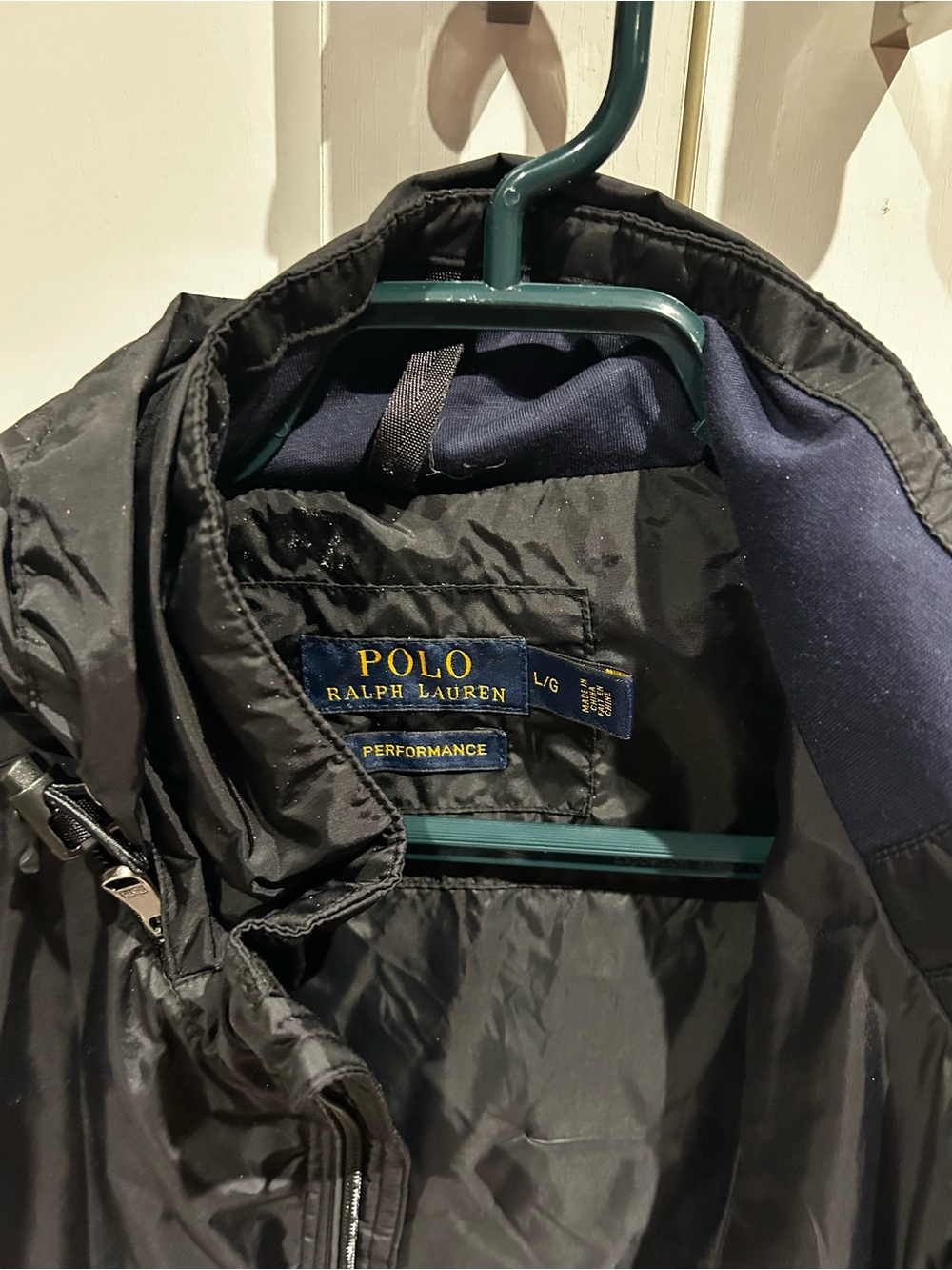 Polo by Ralph Lauren Black Performance Shell Jacket